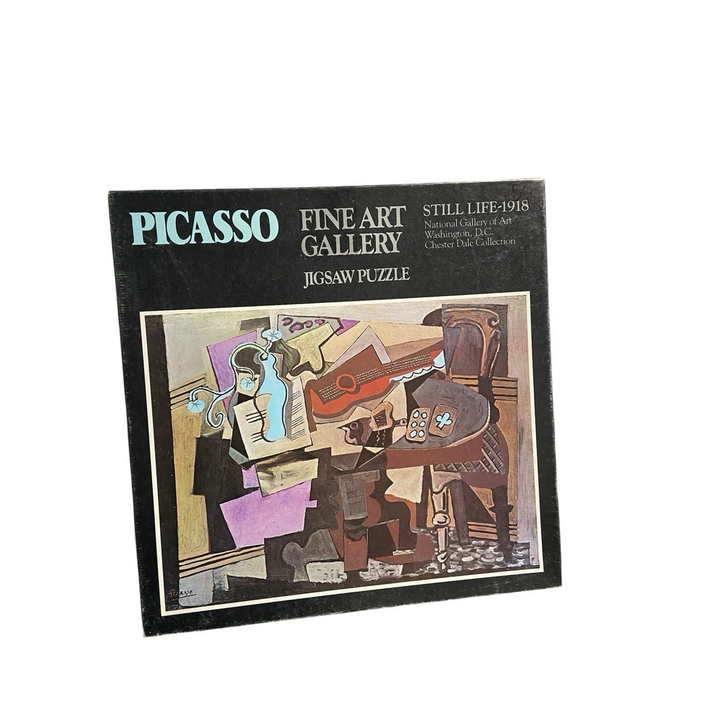 Picasso Still Life 1918 Fine Art Gallery 551 Pc Puzzle Complete Vintage